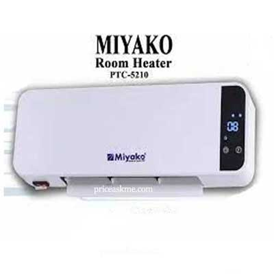 MIYAKO PTC-5210 Wall mount Remote Control Room Heater